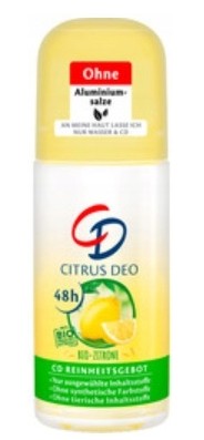 CD citrus deo roll-on 50ml.