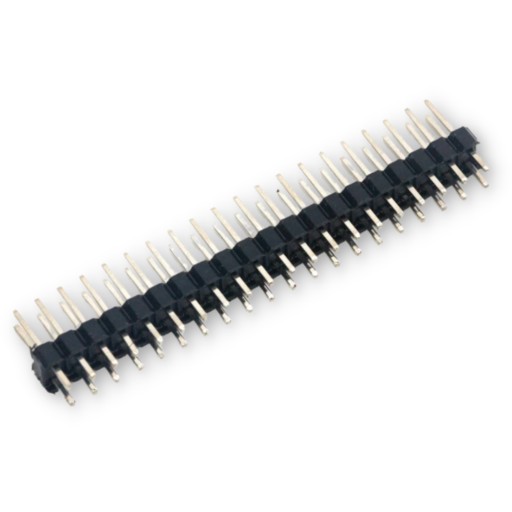 Listwa kołkowa goldpin 2x20 pin męska THT