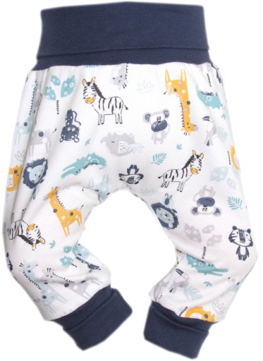 PÓŁŚPIOCHY BEZ STÓP SPODNIE BAGGY 86 LITTLE JUNGLE /58g/