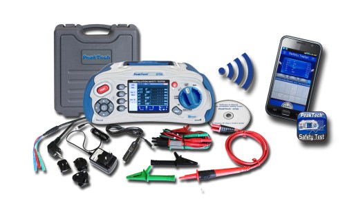 Tester instalacji funkcja Bluetooth PeakTech 2755