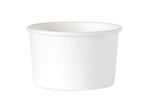 Kubeczki do lodów białe 350ml 30szt