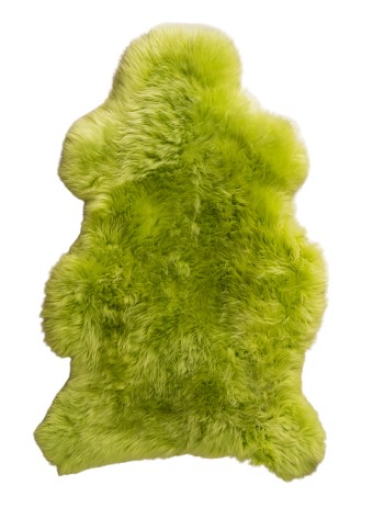 Skóry Owcze Zielone Jabłko 90-100 cm