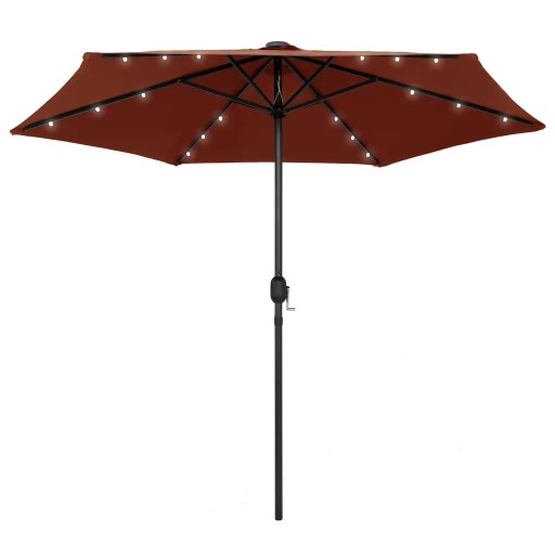 DUŻY PARASOL OGRODOWY SKŁADANY TARASOWY 270 cm
