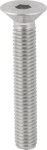 ŚRUBA Z ŁBEM STOŻKOWYM M4X40MM A2 NIERDZEWNA 15szt