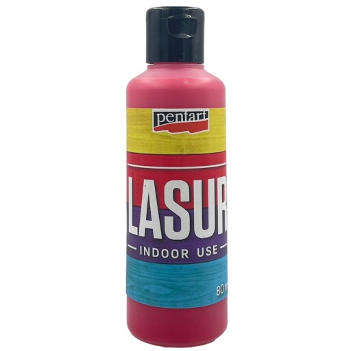 BEJCA DO DREWNA Lasur czerwona 80ml - Pentart