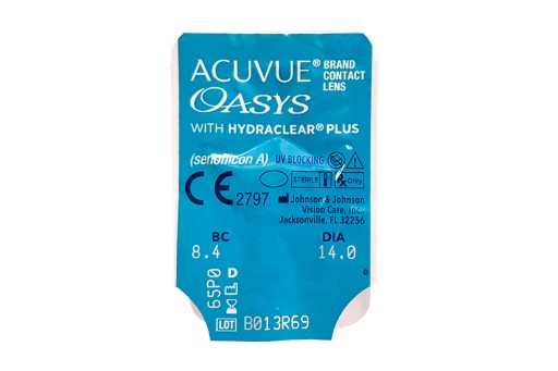 Soczewki kontaktowe Acuvue Oasys BC 8.4 -1 sztuka