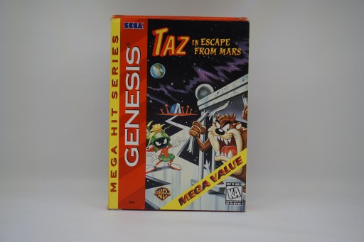 TAZ in Escape from Mars Sega Genesis NTSC/U