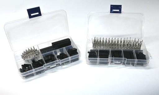 ZESTAW ZŁĄCZ GOLDPIN 345szt BLS PINY WTYKI 2,54mm
