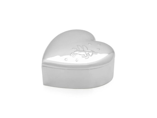 Szkatułka jednorożec pudełko na biżuterię | Rozmiar: 65x65x30 mm | SKU: ZV6