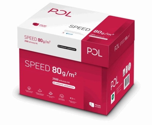PAPIER KSERO POLspeed A4 - 1 karton - 5 ryz