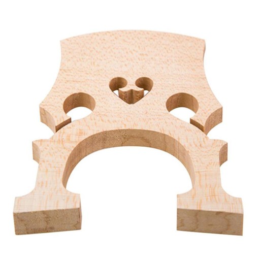 d-1/4 Bass Bridges Fine Maple Detached Precise Upright Bass Bridge 1:4 size