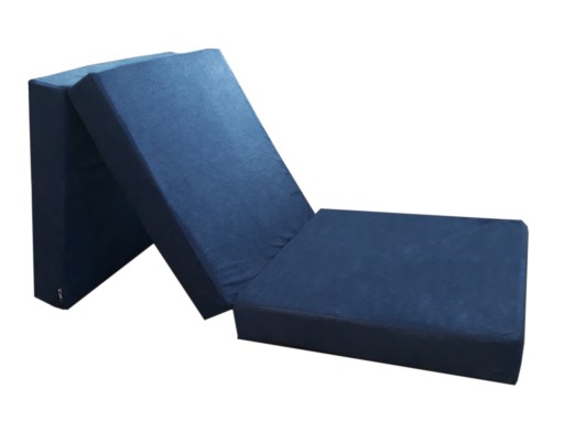 Materac składany 180/80/10 cm MIKROFAZA + Torba