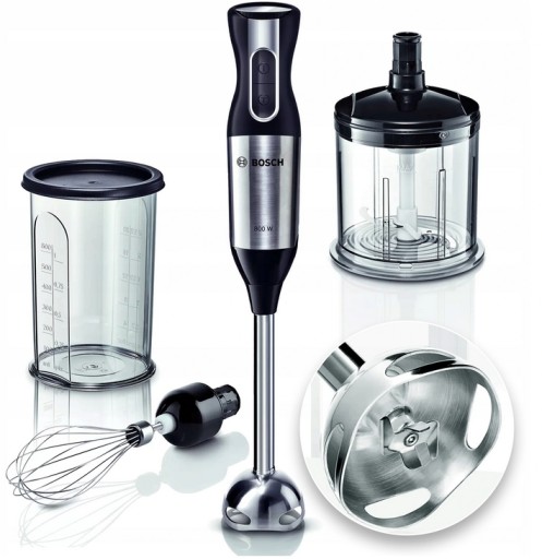 BLENDER RĘCZNY BOSCH MS6CM4160 12 PRĘDKOŚCI ZESTAW