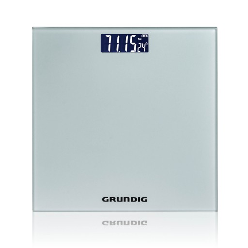 GRUNDIG WAGA ŁAZIENKOWA SREBRNA