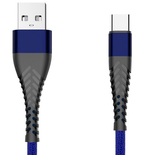 Kabel 1.5m USB-C TYP-C SZYBKIE ŁADOWANIE 3A QC