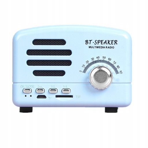 Zabytkowe Radio Głośnik Bluetooth w stylu retro