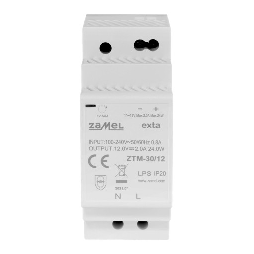 Zasilacz EXTA ZTM-30/12 30 W 2,5 A 12 V