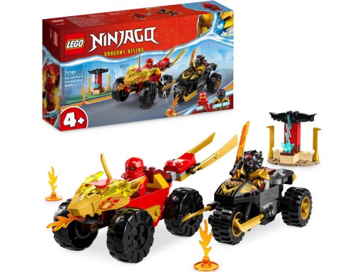 LEGO NINJAGO Bitwa między Kaiem a Rasem 71789