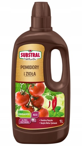 SUBSTRAL W PŁYNIE DO POMIDORÓW ZIÓŁ 1L NAWÓZ EKO