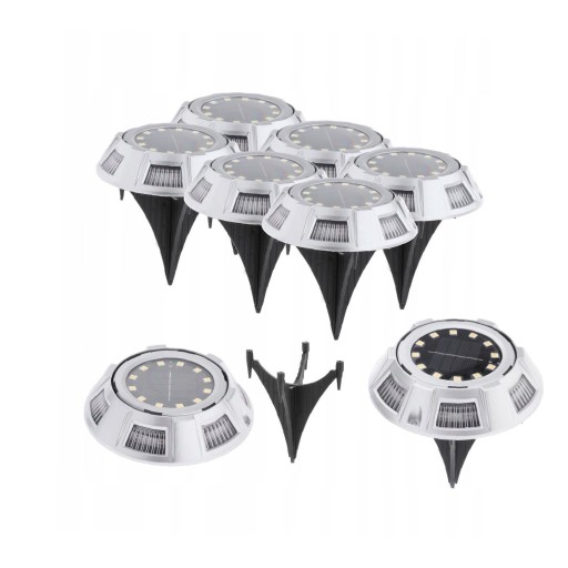 Outdoor Solar Ground Light Waterproof 12 LED lights