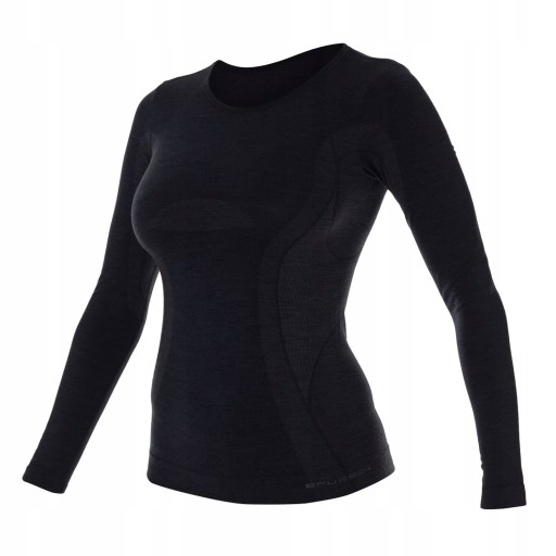 DAMSKA KOSZULKA WEŁNIANA BRUBECK COMFORT WOOL