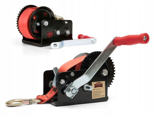 WYCIĄGARKA RĘCZNA DRAGON WINCH DWK25V PASOWA1133kg