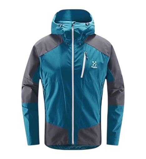Męska kurtka hybrydowa softshell HAGLOFS - rozm,XS