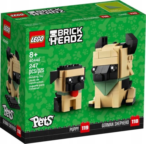 LEGO BRICHHEADZ 40440 OWCZAREK NIEMIECKI