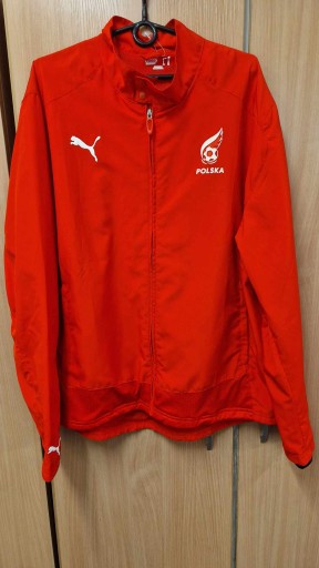 Puma kurtka męska Polska Team - czerwona rozmiar XL