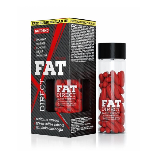 NUTREND FAT DIRECT 60 MOCNY SPALACZ TŁUSZCZU NOC