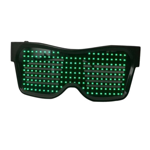 Okulary LED Bluetooth Kontrola aplikacji dla