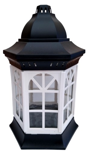 Piękny znicz LATARENKA LAMPION KAPLICZKA 28cm led