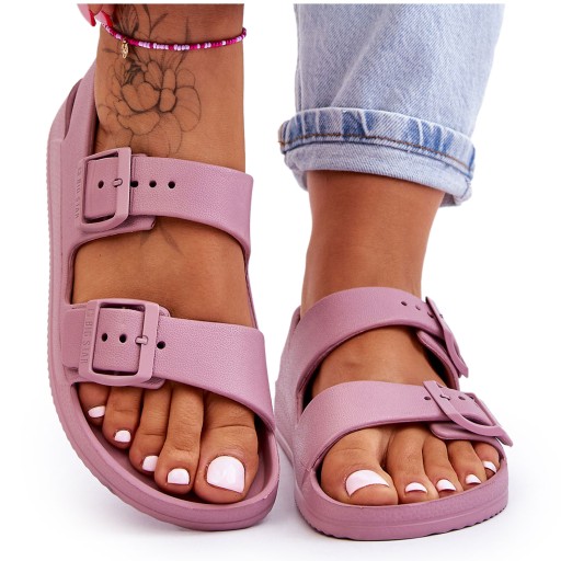 LEKKIE SPORTOWE SANDAŁY BIG STAR LL274744 FIOLE 36