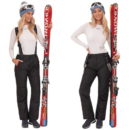 NA SANKI NA STOK DAMSKIE Spodnie NARCIARSKIE snowboard MEMBRANA 12.000 S