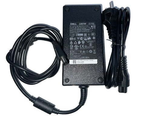 Oryginalny Zasilacz Dell 180W 9.23A , 19.5 V + kabel zasilający