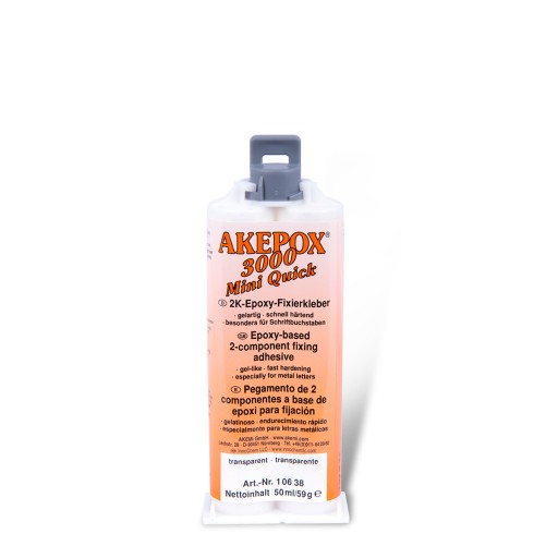 Akepox 1:1 klej epoksydowy 50ml CZARNY