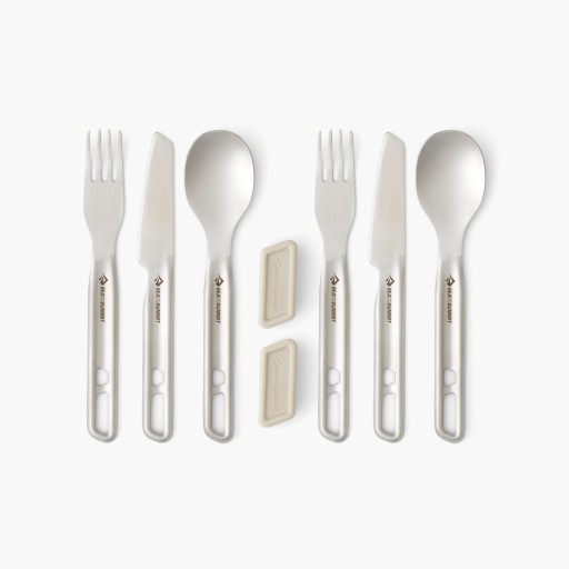 Zestaw sztućców turystycznych SEA TO SUMMIT Detour Stainless Steel Cutlery