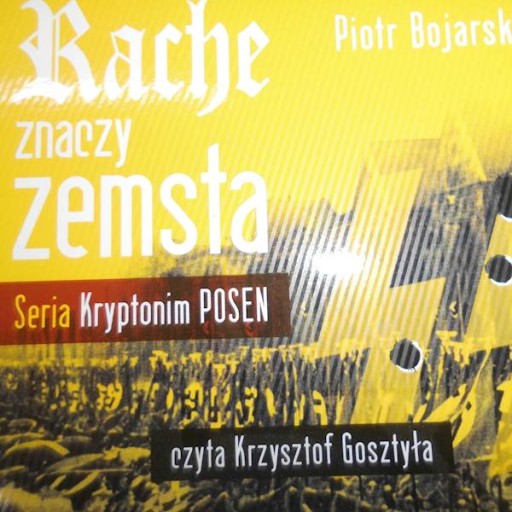 Rache znaczy zemsta. Książka audio CD MP3