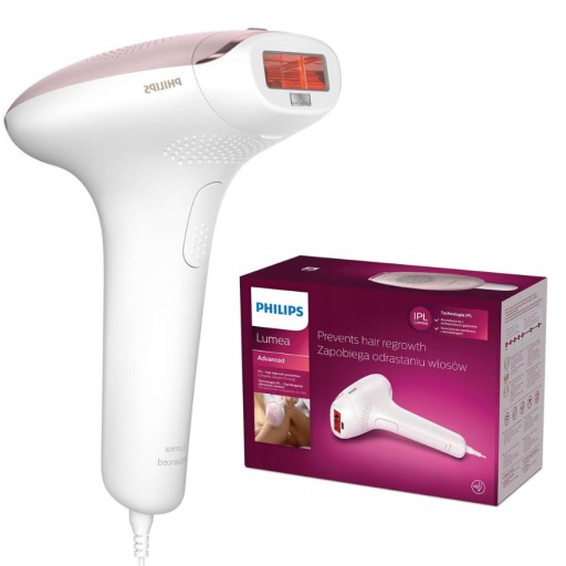 DEPILATOR LASEROWY PHILIPS LUMEA ADVANCED IPL SC1994/00 ZESTAW X1 NASADKA