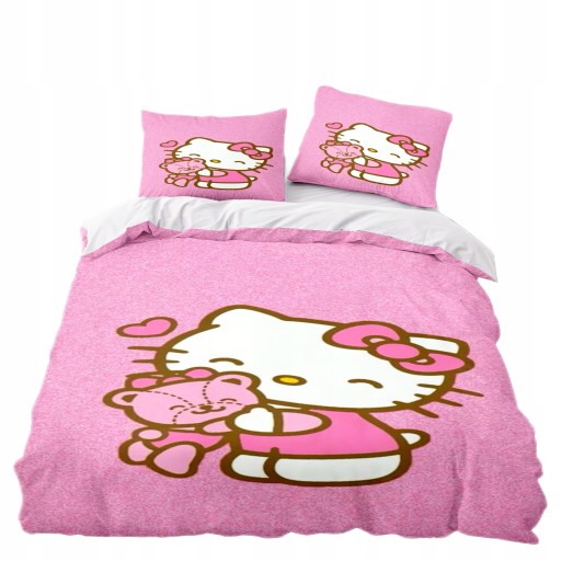 Pościel Moda Prezenty dziecko Hello Kitty 140x200