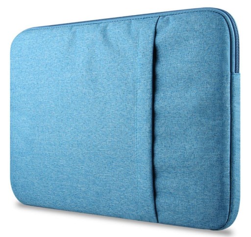 TORBA ETUI POKROWIEC Z KIESZENIĄ NA LAPTOPA MACBOOK PRO AIR 15 NIEBIESKA