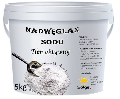 NADWĘGLAN SODU aktywny tlen EKOLOGICZNY do prania czyszczenia 5kg