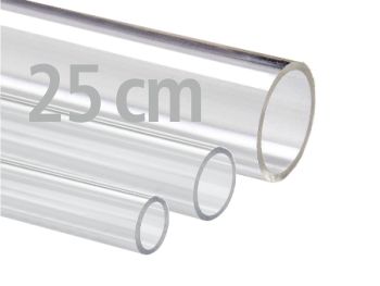 RURA z pleksi 200mm/3 plexi PMMA bezbarwna 25cm