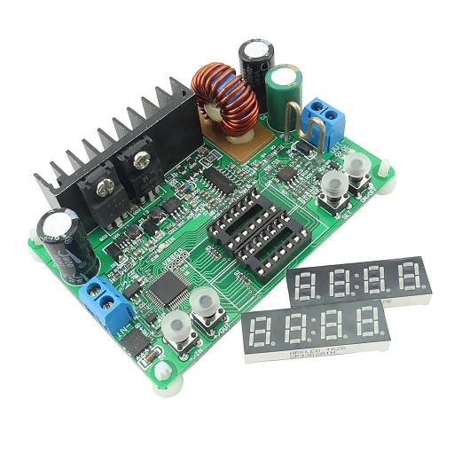 Płytka programowalnego modułu zasilacza LCD DC .00