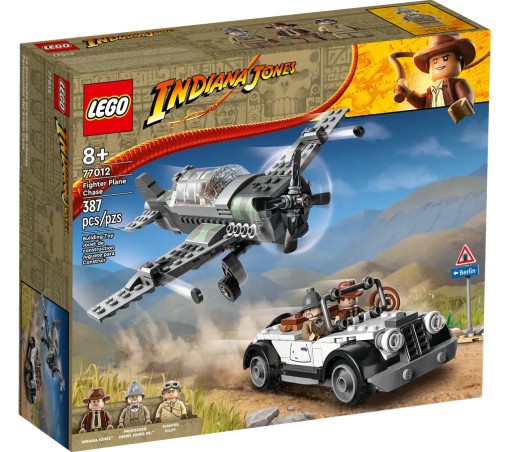 KLOCKI LEGO INDIANA JONES POŚCIG MYŚLIWCEM – 77012