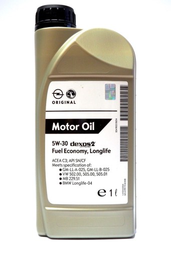 OLEJ GM DEXOS2 5W30 1L