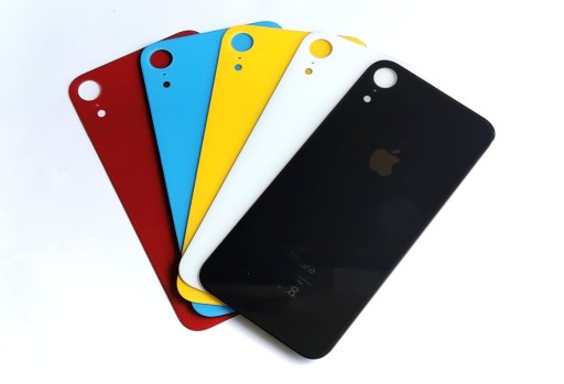 OBUDOWA KLAPKA TYŁ SZYBA iPhone XR BIAŁY