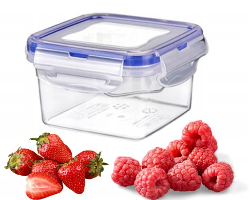 POJEMNIK NA ŻYWNOŚĆ Z USZCZELKĄ SAVER BOX 680ML ZAMYKANY 0,6L FREE BPA