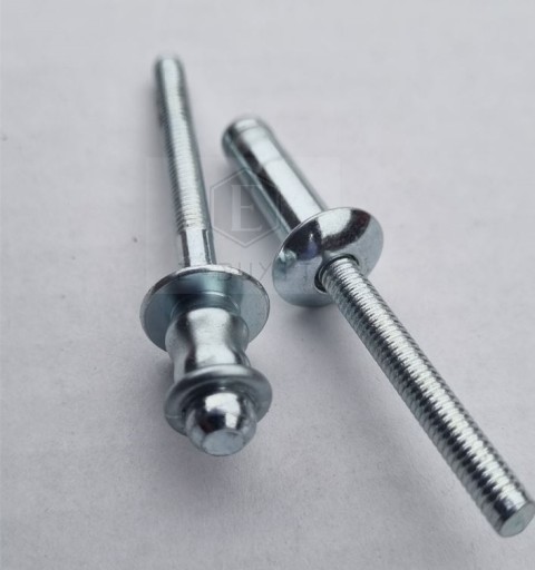 Nity stalowe montażowe 6.4x20mm grube przemysłowe