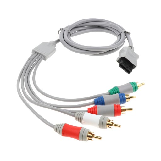 HIGH PLATED COMPONENT AV TV VIDEO CABLE FOR